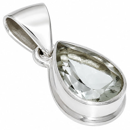 Prasiolite (Green Amethyst) Pendant P-1124 SDP158881