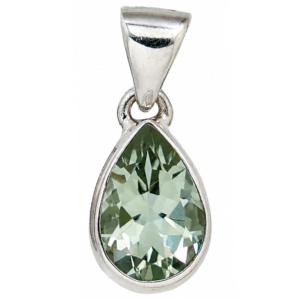 Prasiolite (Green Amethyst) Pendant P-1124 SDP158882