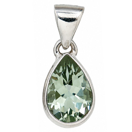 Prasiolite (Green Amethyst) Pendant P-1124 SDP158885