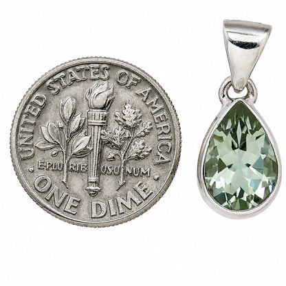 Prasiolite (Green Amethyst) Pendant P-1124 SDP158885