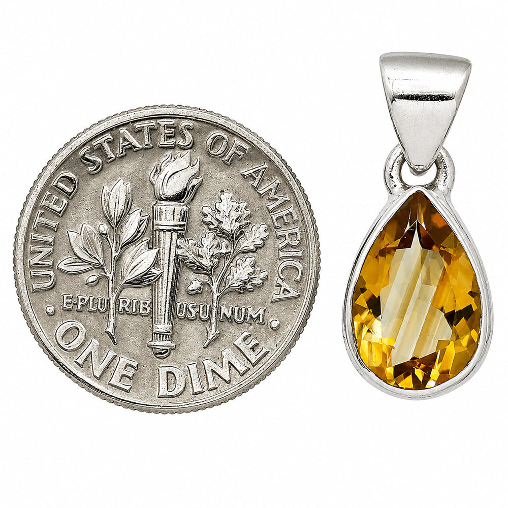 Citrine Pendant P-1124 SDP158889