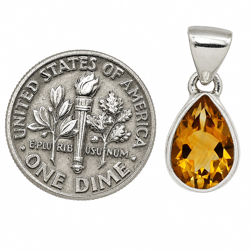 Citrine Pendant P-1124 SDP158890