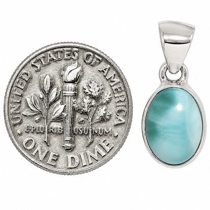Larimar (Dominican Republic) Pendant P-1124 SDP158893