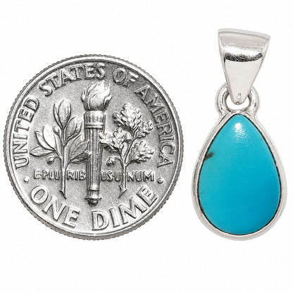 Sleeping Beauty Turquoise Pendant P-1124 SDP158899