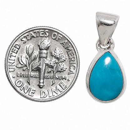Sleeping Beauty Turquoise Pendant P-1124 SDP158900