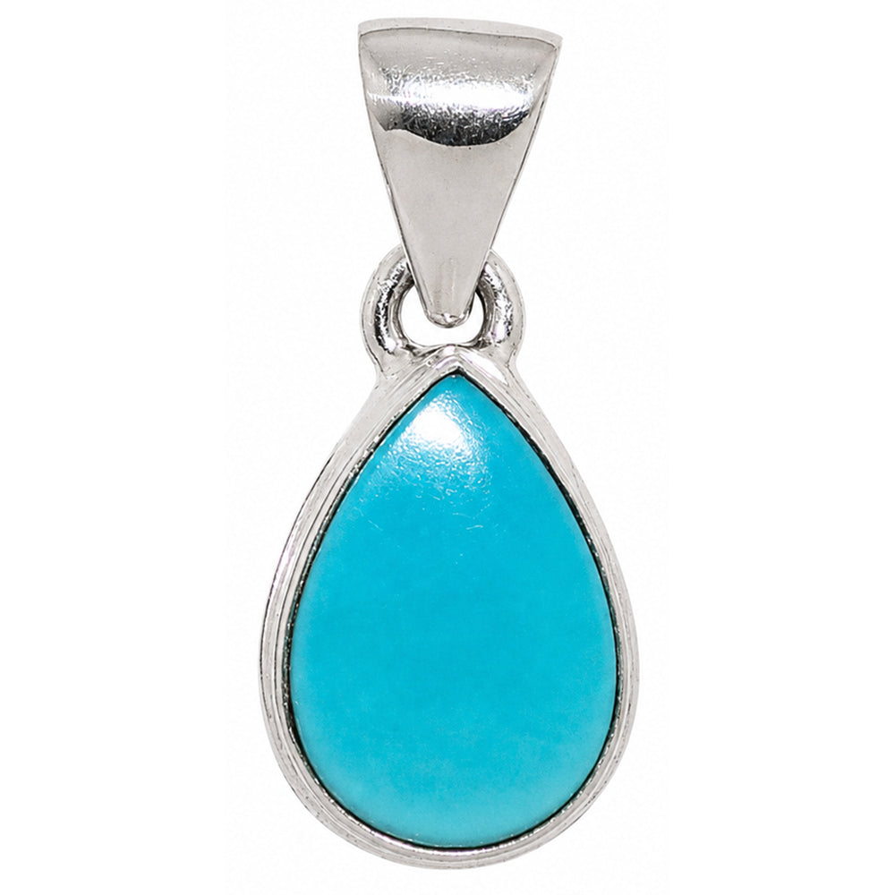 Sleeping Beauty Turquoise Pendant P-1124 SDP158901