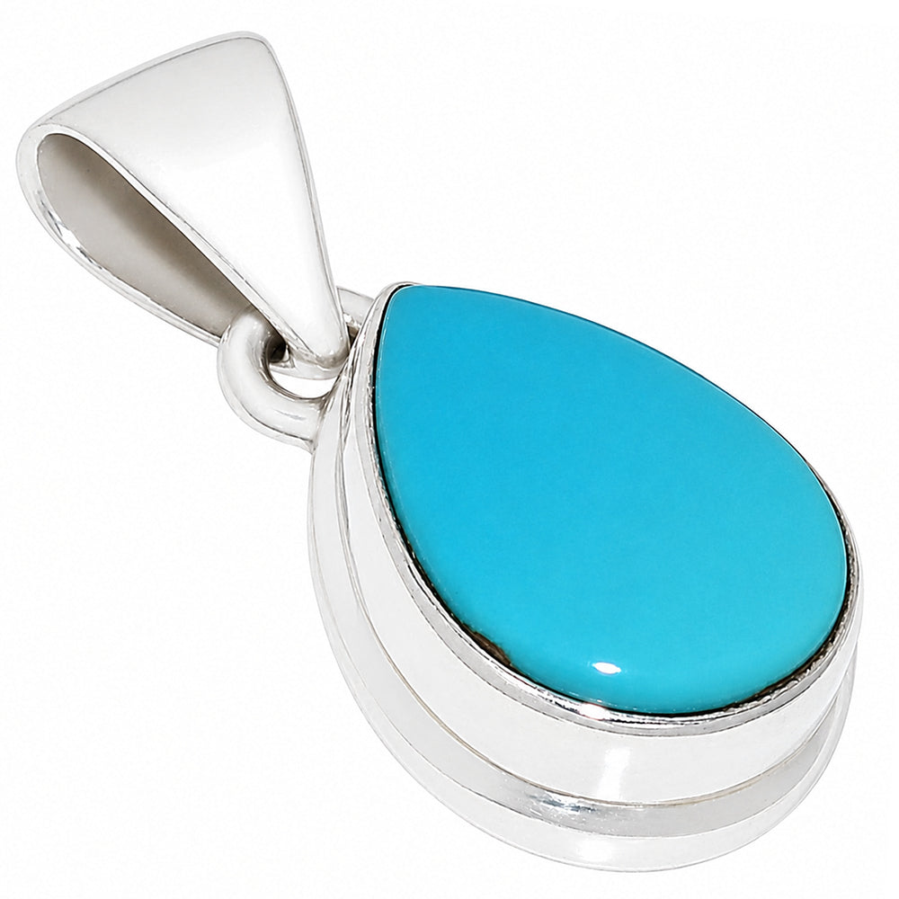 Sleeping Beauty Turquoise Pendant P-1124 SDP158901