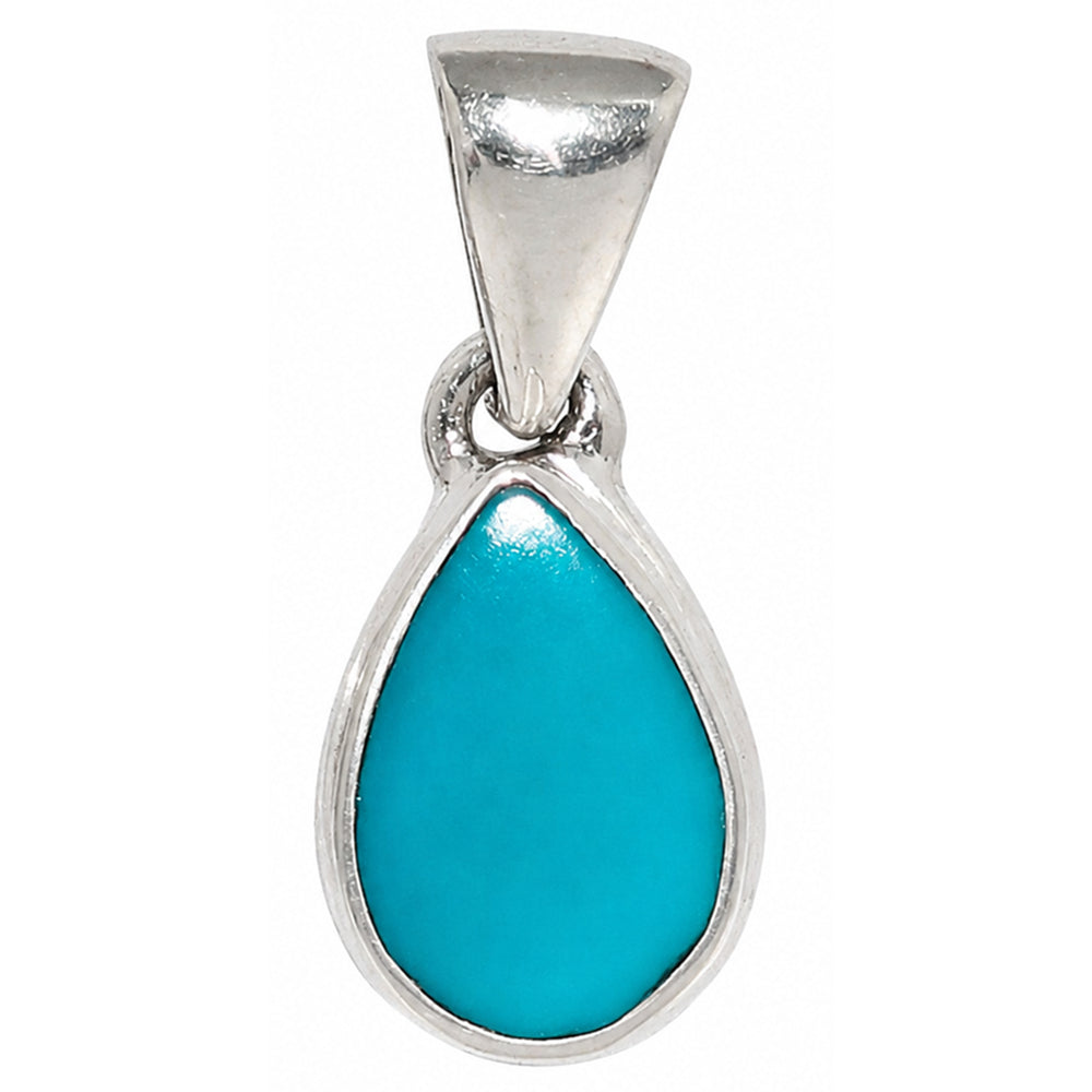 Sleeping Beauty Turquoise Pendant P-1124 SDP158903