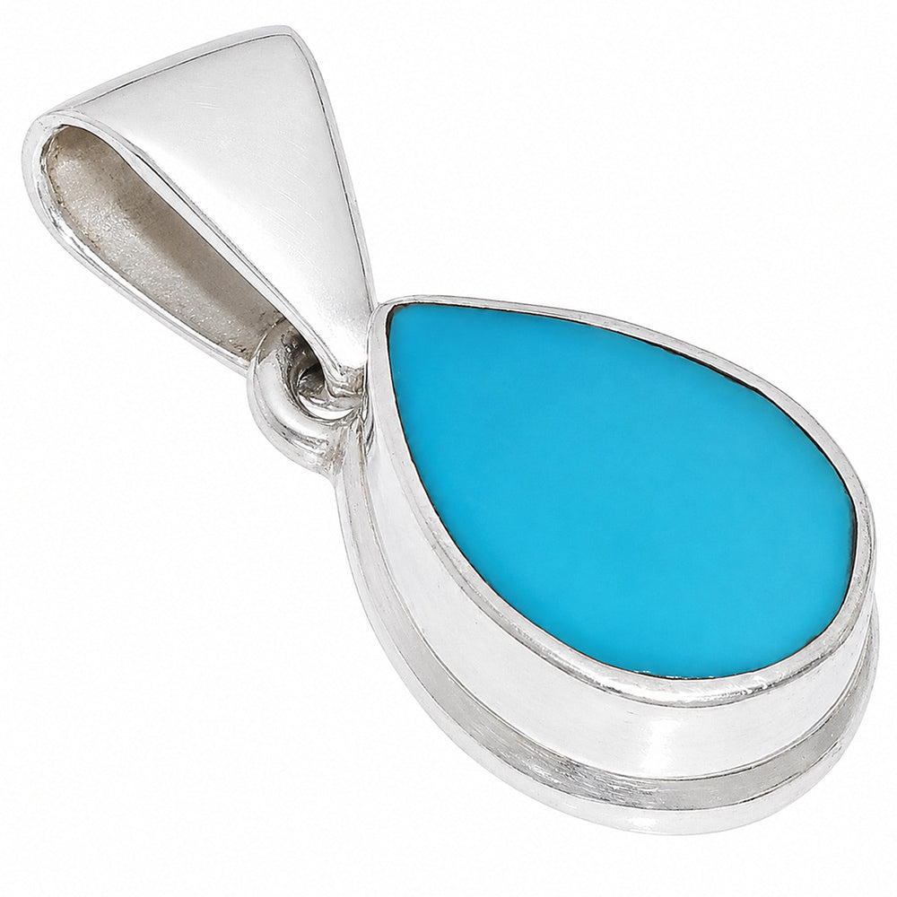Sleeping Beauty Turquoise Pendant P-1124 SDP158903