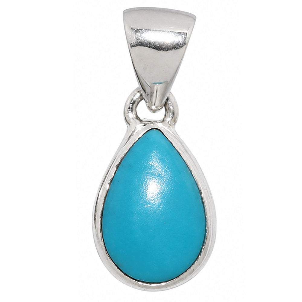 Sleeping Beauty Turquoise Pendant P-1124 SDP158904