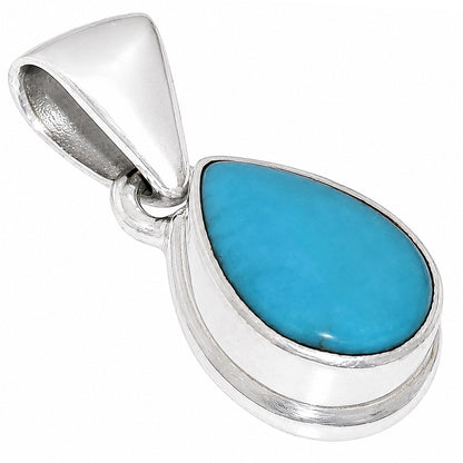 Sleeping Beauty Turquoise Pendant P-1124 SDP158904