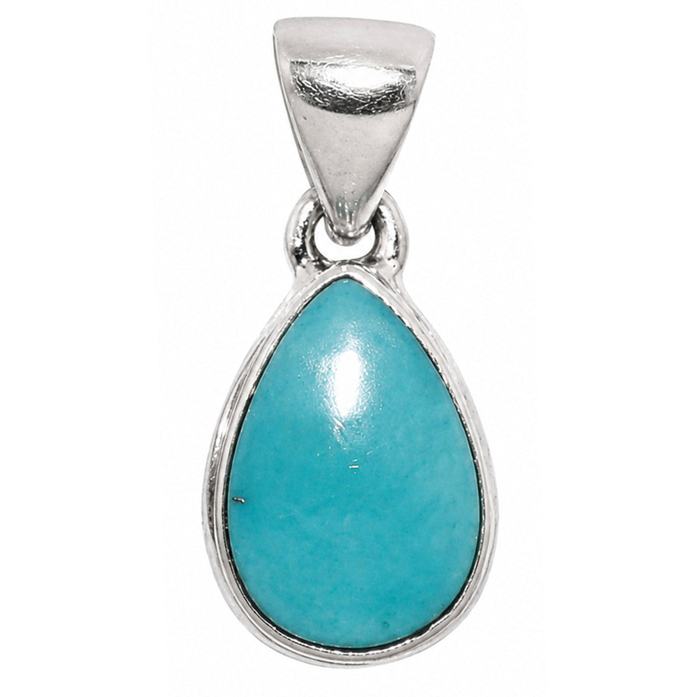 Sleeping Beauty Turquoise Pendant P-1124 SDP158905