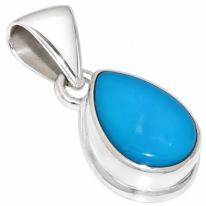 Sleeping Beauty Turquoise Pendant P-1124 SDP158907