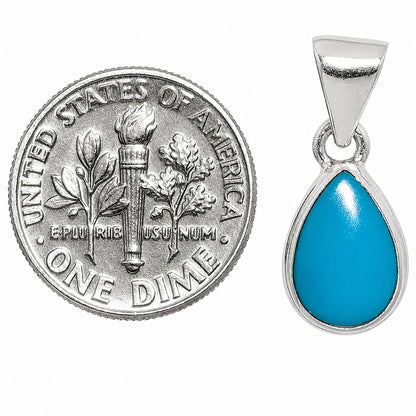 Sleeping Beauty Turquoise Pendant P-1124 SDP158907