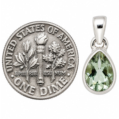 Prasiolite (Green Amethyst) Pendant P-1002 SDP158920