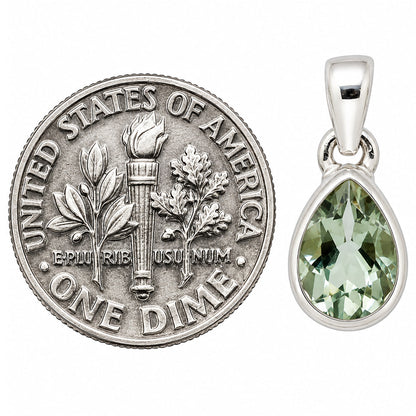 Prasiolite (Green Amethyst) Pendant P-1002 SDP158923