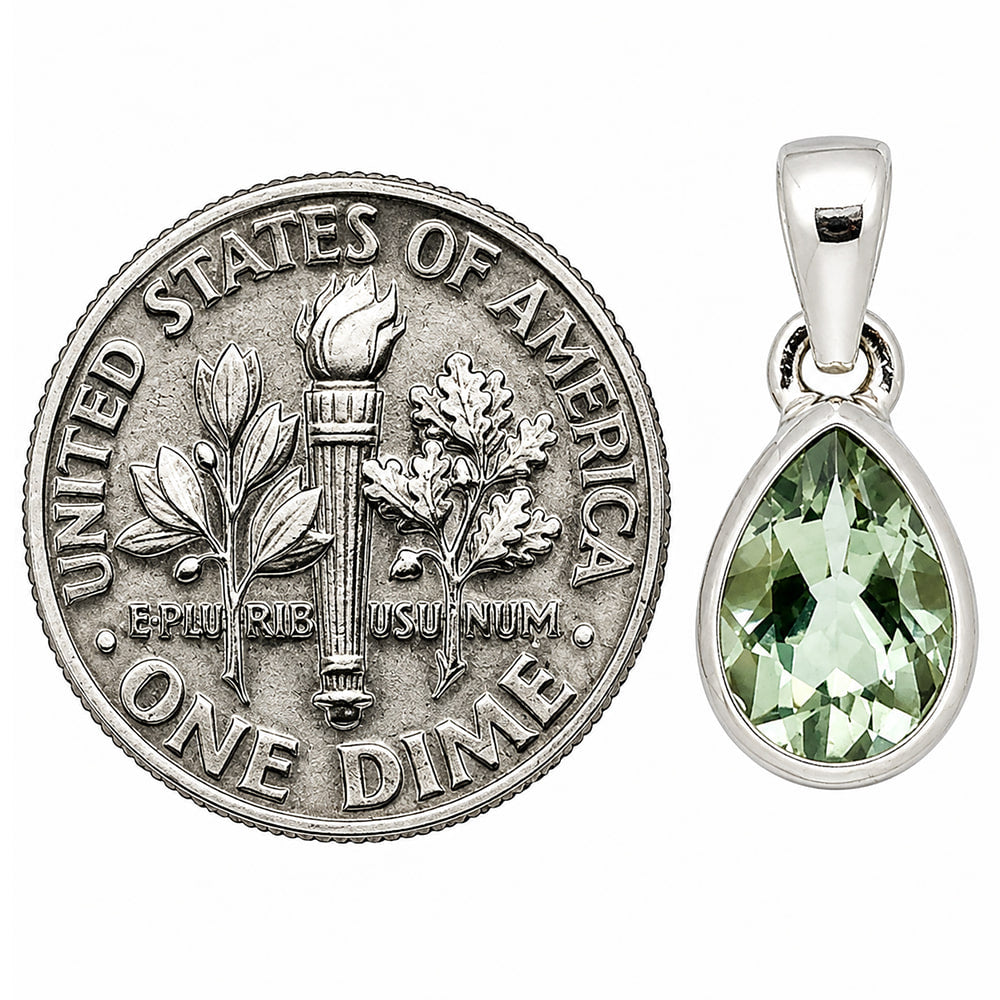 Prasiolite (Green Amethyst) Pendant P-1002 SDP158928