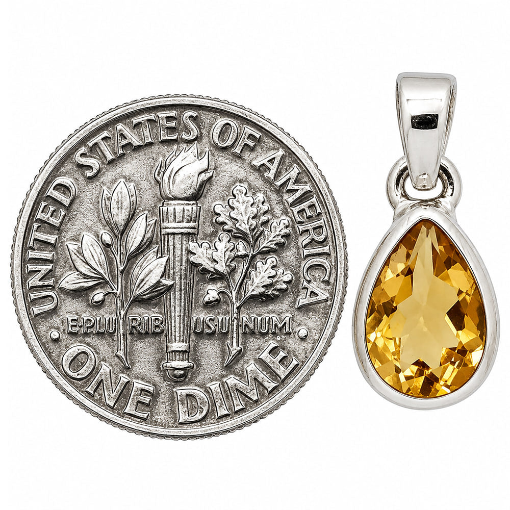 Citrine Pendant P-1002 SDP158932
