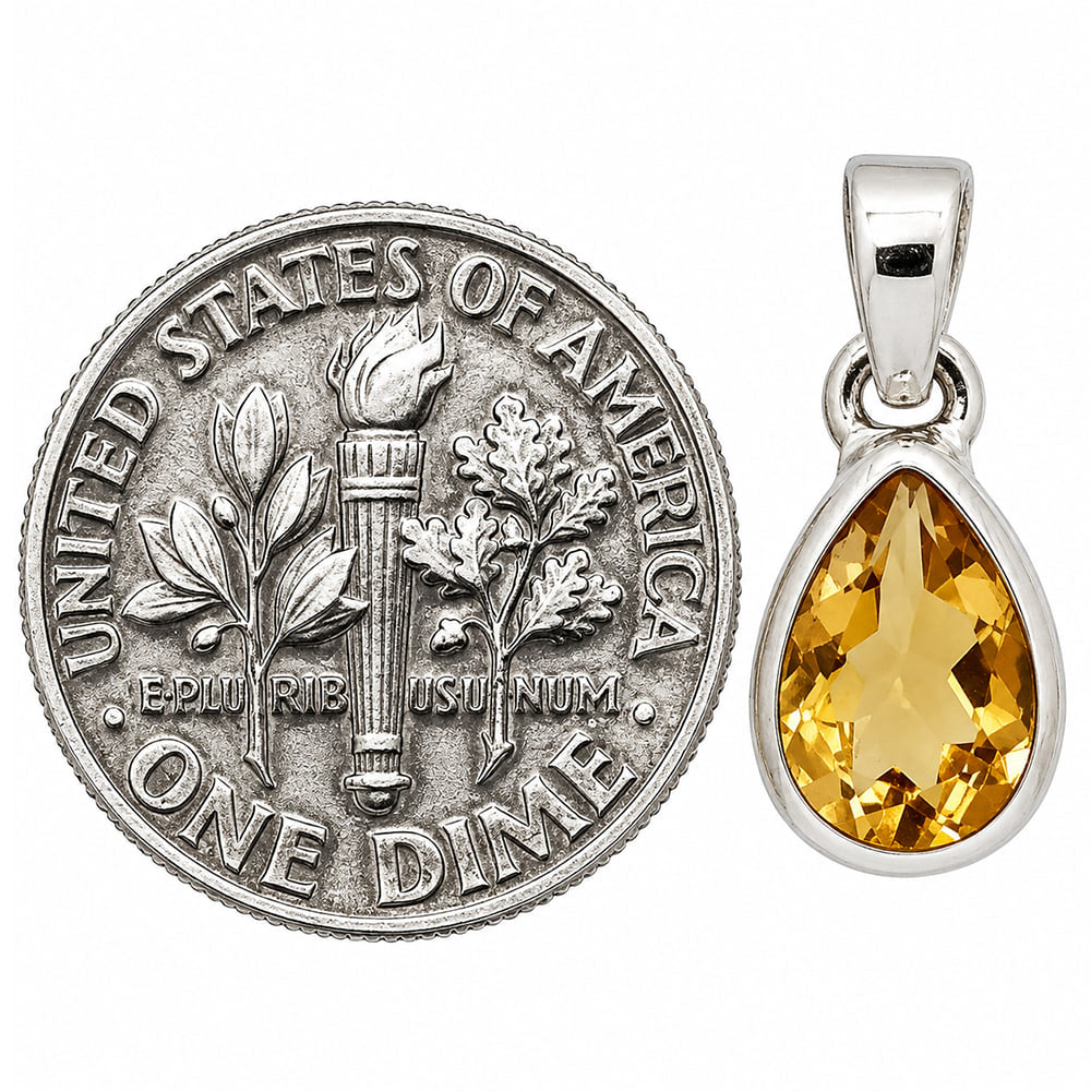 Citrine Pendant P-1002 SDP158939