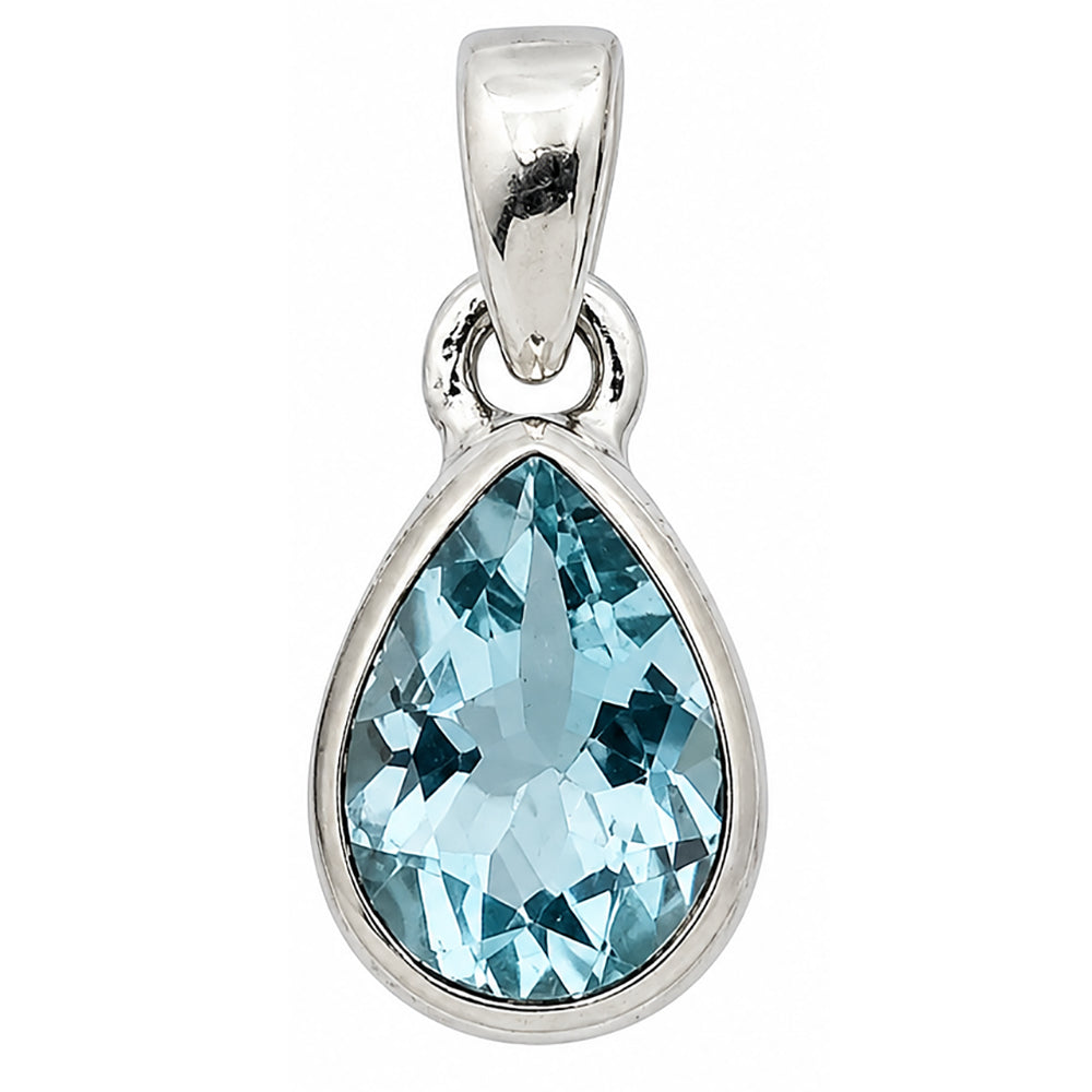 Sky Blue Topaz Pendant P-1002 SDP158943