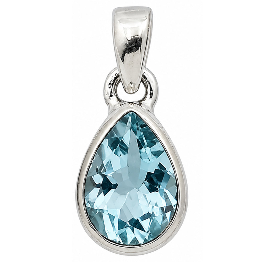 Sky Blue Topaz Pendant P-1002 SDP158945