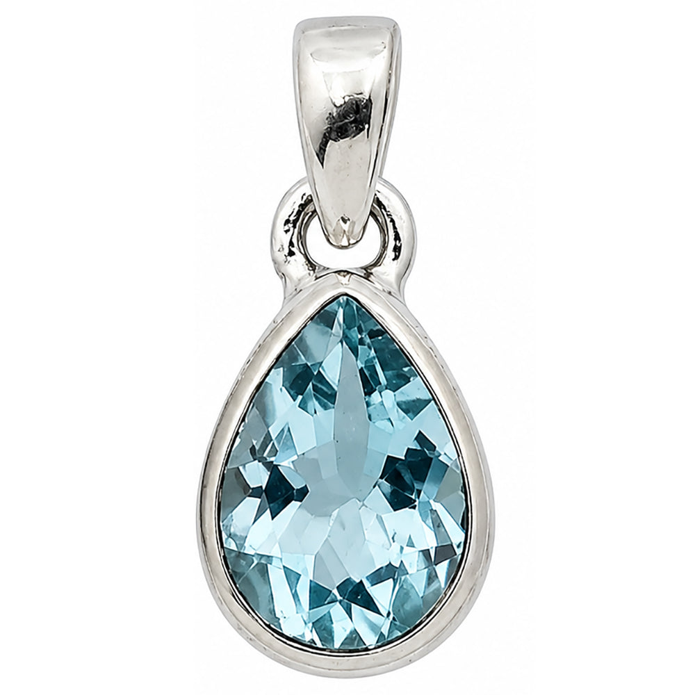 Sky Blue Topaz Pendant P-1002 SDP158946