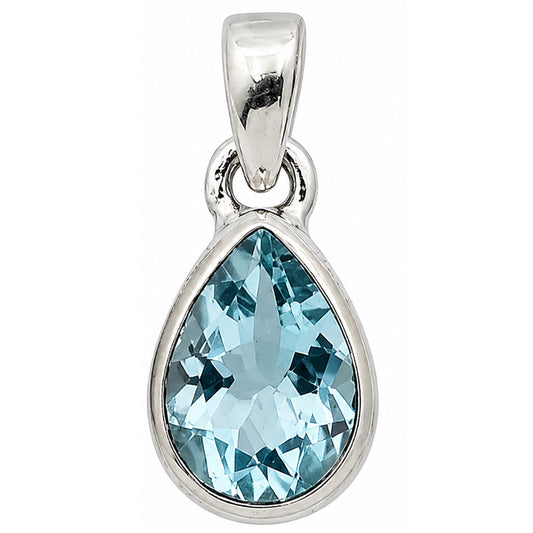 Sky Blue Topaz Pendant P-1002 SDP158948