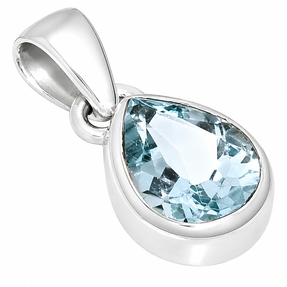 Sky Blue Topaz Pendant P-1002 SDP158948