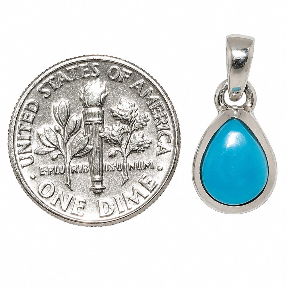 Sleeping Beauty Turquoise Pendant P-1002 SDP158954