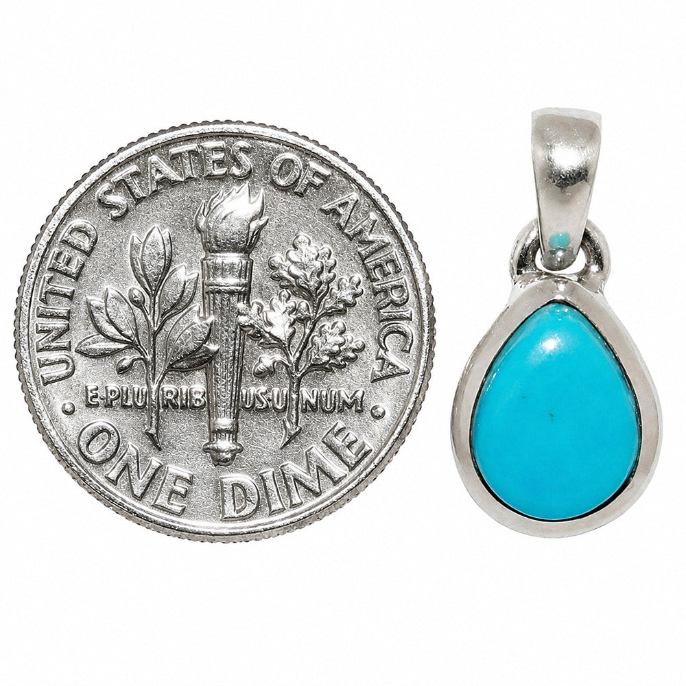 Sleeping Beauty Turquoise Pendant P-1002 SDP158958