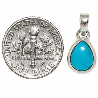 Sleeping Beauty Turquoise Pendant P-1002 SDP158960