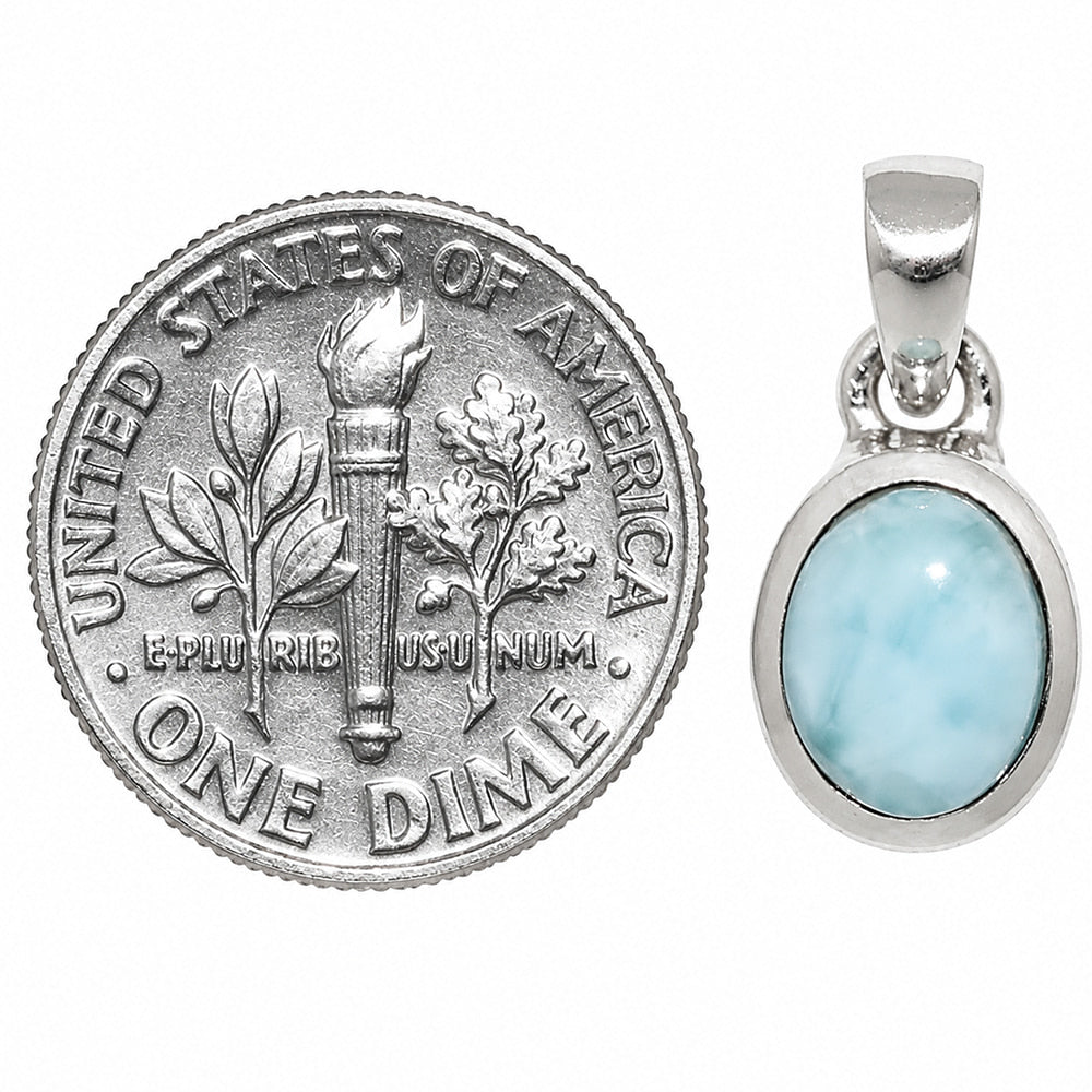 Larimar (Dominican Republic) Pendant P-1002 SDP158962