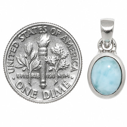Larimar (Dominican Republic) Pendant P-1002 SDP158962