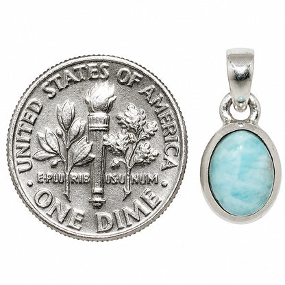 Larimar (Dominican Republic) Pendant P-1002 SDP158963