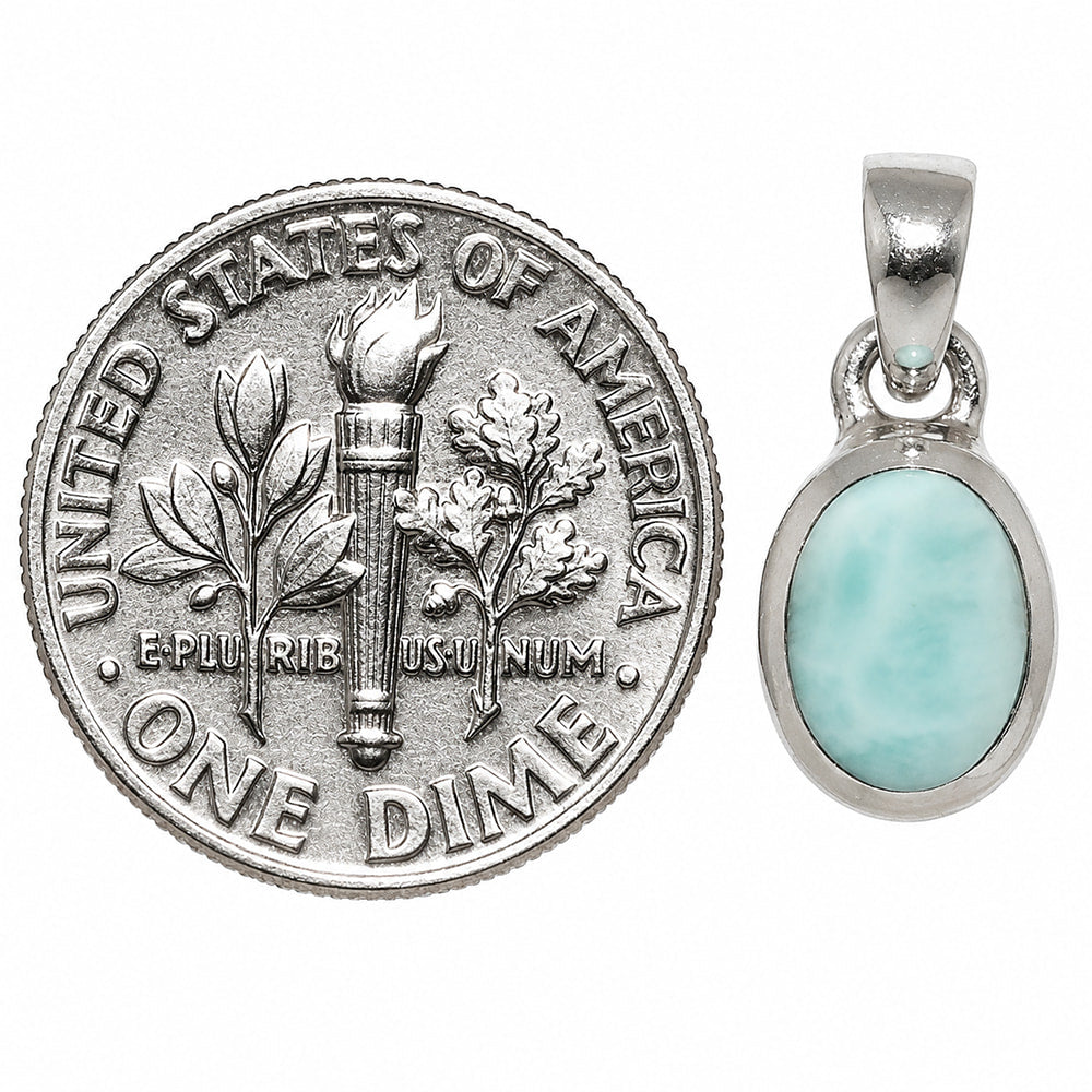 Larimar (Dominican Republic) Pendant P-1002 SDP158964