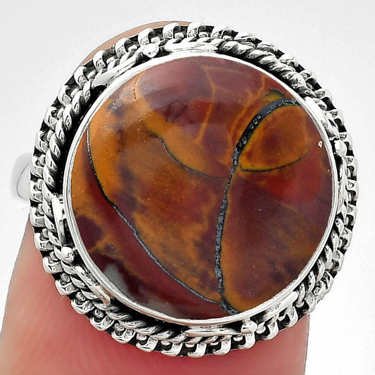 Natural Noreena Jasper Ring size-7 R-1279 SDR151045