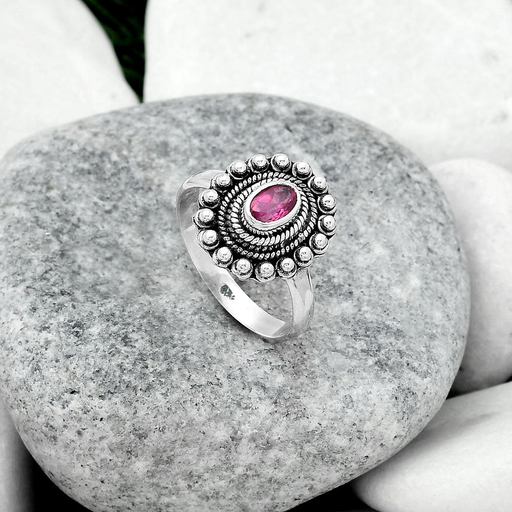 Lab Created Ruby Ring size-6.5 R-1124 SDR151214