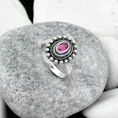 Lab Created Ruby Ring size-6.5 R-1124 SDR151214