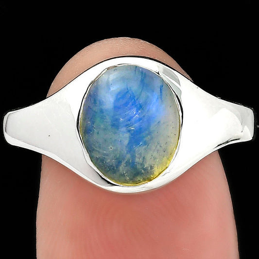 Natural Ethiopian Opal Ring size-7.5 R-1115 SDR151497