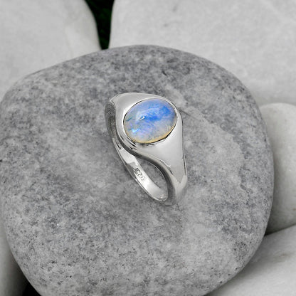 Natural Ethiopian Opal Ring size-7.5 R-1115 SDR151497