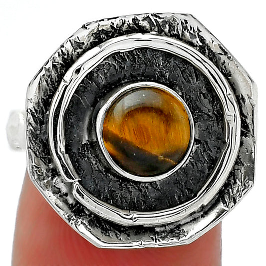 Natural Tiger Eye - Africa Ring size-8 R-1468 SDR154840