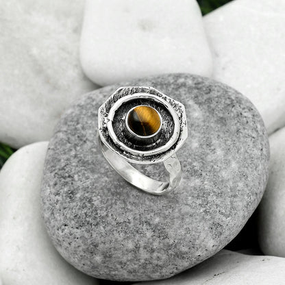 Natural Tiger Eye - Africa Ring size-8 R-1468 SDR154840