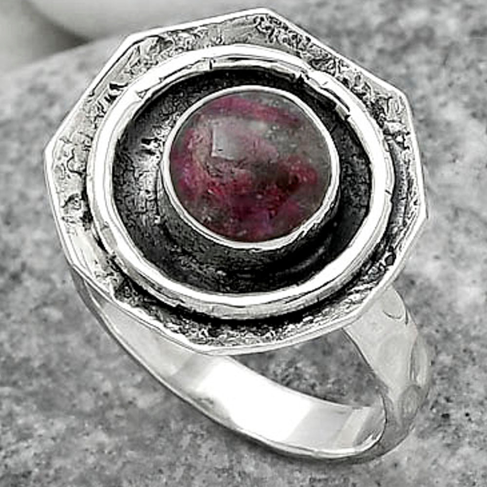 Natural Tourmaline Quartz Ring size-8 R-1468 SDR154847