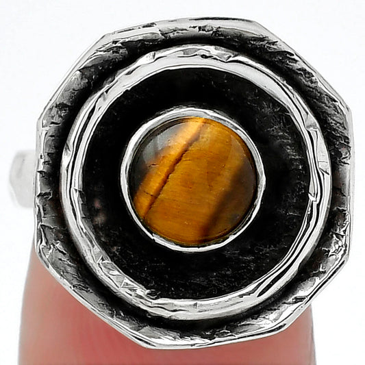Natural Tiger Eye - Africa Ring size-7 R-1468 SDR154850