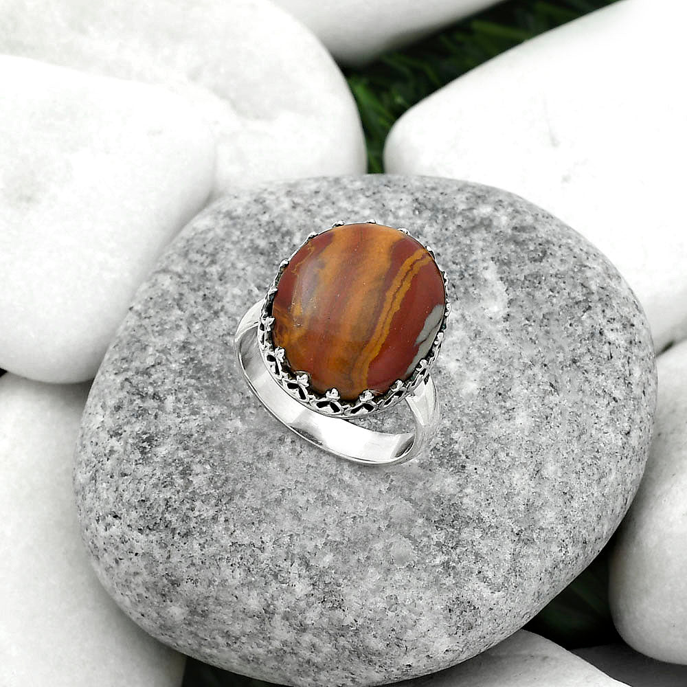 Natural Noreena Jasper Ring size-7 R-1075 SDR154903