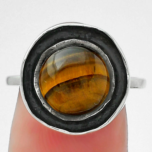 Natural Tiger Eye - Africa Ring size-8 R-1468 SDR155869