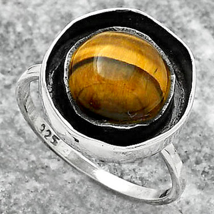 Natural Tiger Eye - Africa Ring size-8 R-1468 SDR155869