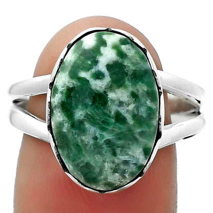 Natural Dioptase Ring size-9 R-1338 SDR156177