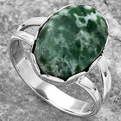 Natural Dioptase Ring size-9 R-1338 SDR156177