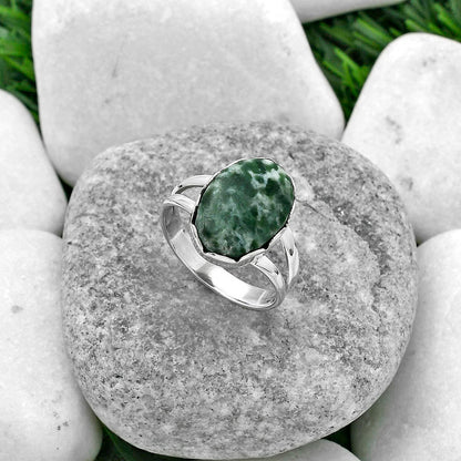 Natural Dioptase Ring size-9 R-1338 SDR156177